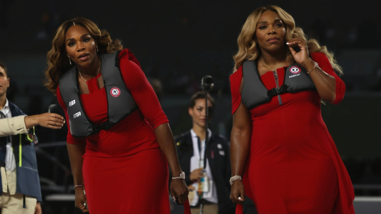 /serena-williams-enfrenta-desconforto-durante-cerimonia-de-abertura-das-olimpiadas-de-paris