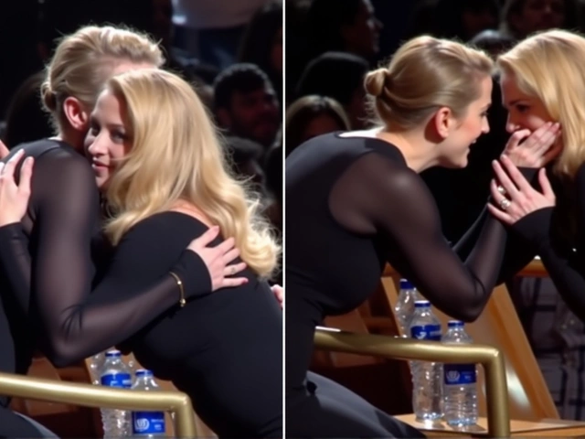 Adele se emociona ao ver Céline Dion em seu show em Las Vegas